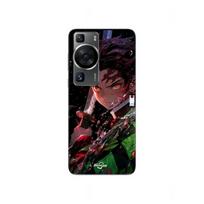 Coque Huawei P60 Demon Slayer Tanjiro Kamado énervé manga anime Maniacase