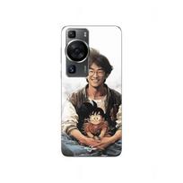 Coque - Maniacase - Huawei P60 - Goku - Souple - Enfant - Noir
