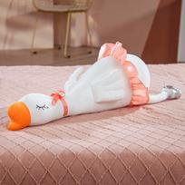 Nice 60-120cm Lovely Ballet Goose Plush Toys Animal Pillow Stuffed Soft Sleeping Appease for Children Girl Birthday Gift 60cm balta