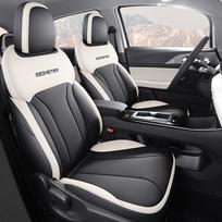 All-Season Cartoon Car Seat Cushion for Geely Firefly Geometry E - Full Leather, DJ-1 Standard Edition
