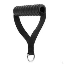Premium Exercise Handles Cable Machine Attachments Resistance Bands Grips Fitness Equipment black