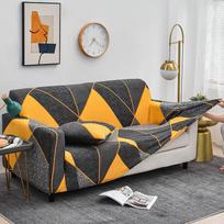 Tampri sofos užvalkalas, tempiamas, neslystantis sofos užvalkalas svetainei, kėdei, sofai, L formos baldų apsauga, 1/2/3/4 vietų 1pc1-seat 90-140cm gray