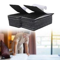 Hook and Loop Tape Fastener Strip Easy to Use Interlocking Multipurpose for Office Indoor 4cmx6cm_Rectangular 22pcs