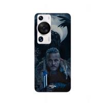 Coque Huawei P60 Pro Vikings ragnar lothbrok corbeau Maniacase