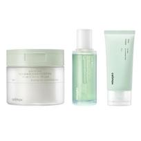 CELIMAX Cica Blemish Care rinkinys – Įeina Cica Blemish serumas, Cica raminamasis kremas ir Cica šveičiamieji diskeliai