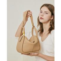 Women's Bag Tide Genuine Leather Fashion Tote Bag Shoulder Temperament Tote Women's Bag