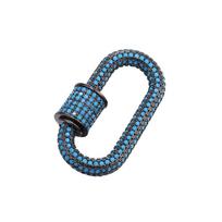 Rhinestone Clasp Fashion Festival Wedding Jewelry Choker DIY Making Finding Homemade Art Crafts Accessories Woman mėlyna