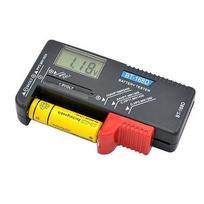 Akumuliatoriaus testeris - BT-168D - Skaitmeninis LCD - 9V patikra - 1,5V patikra - Nešiojamas juoda
