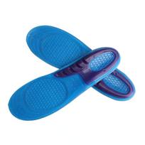 Sportinis vidpadis TPE Silikonas Minkštas Elastingas Sportinis Bėgimui Žygiams Smūgių Absorbcija Įdėklai Kasdieniam S 35‑38 9.6in blue