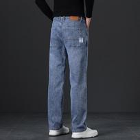 Y2K Autumn Spring Baggy Jeans Men Autumn Winter Loose Straight Wide Leg Business Trousers Men's 27