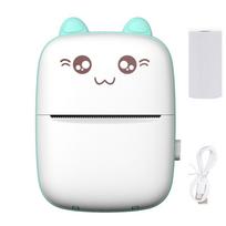 Bluetooth Mini Printer Portable HD Wireless Printing Mobile Phone Photo Title Attention Student Error Label Printer Gift