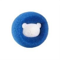 Sponge Magic Laundry Ball Washing Machine Cleaning Balls Hair Removal Catcher Fiber Collector Reusable Filtering Ball Lint Catcher 1pc mėlyna
