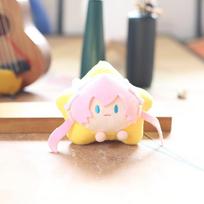 Miela Miela Hatsune Miku Lėlės Pakabukas Pliušinis Žaislas Lėlė Žvaigždės Krepys Pakabinamas Ornamentas Raktų Pakabukas Lėlė 15 cm f gray
