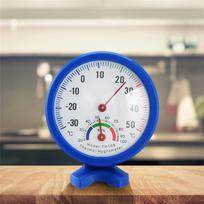 Apvalus vidaus lauko drėgmės matuoklis, drėgmės temperatūros matuoklis One Size blue