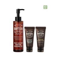 Barterra Multi-Action Shaving Foaming Oil Set