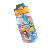 Water Bottle Baby Feeding Large Capacity Children's Cups Outdoor Mug Printing Drinking Kettle Kindergarten Student Sports