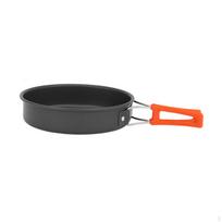 Camping Frying Pan Cooking Pot Skillet Non-stick for Kitchen Outdoor M gray
