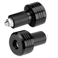 Pair of 22mm Universal Aluminum Motorcycle Grip Handlebar Ends Weight Balance Plug Black juoda