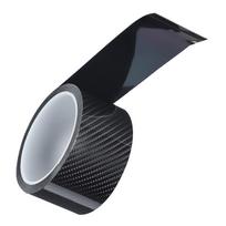 Juoda anglies pluošto apsauginė plėvelė automobilio durų krašto apsauga nuo įbrėžimų lipdukas(5cm x 3 metrai ) black