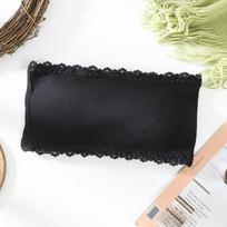 Beauty Back Women Bandeau Bras Soft Wireless Lingerie Female Sexy Underwear Black White Girls Bras Backless Inner Tops 34/75AB rožinė