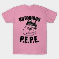 T Shirt Women Notorious Pepe Harajuku Print Kawaii Tshirt Summer Short Sleeve Female T-Shirt Top Tee S