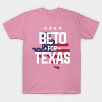 T Shirt Women Beto For Texas Harajuku Print Kawaii Tshirt Summer Short Sleeve Female T-Shirt Top Tee S rožinė