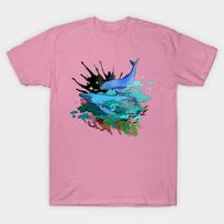 Marškinėliai Moterims Velsas Fantazija Harajuku Spausdinimas Kawaii T-shirt Vasaros Trumpomis Rankovėmis Moteriškas Marškinėlis Viršus S rožinė
