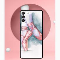 Ballet Ballerina Shoes Pointes Case For Samsung Galaxy S24 Ultra S22 Plus S20 S21 FE S8 S9 S10 Note 10 20 S23 Ultra Cover Galaxy S23Ultra