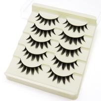 7-Pointed Big Devil Super Hard Thick Barbie Cute Long COS Curled Japanese False Eyelashes Barbie