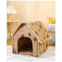 Pet House Small Footprints Cat Dog Pet Nest Foldable Convenient Small and Medium-sized Dog House Indoor Cat Nest 47*43*40CM