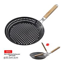 Portable Non-Stick Foldable Camping Grill & Fry Pan