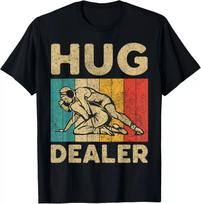 Hug Dealer Vintage Wrestling Wrestler T marškinėliai S