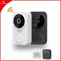 Belaidis išmanusis durų skambutis Namų ūkio mažos galios belaidis Wifi vaizdinis durų skambutis Išmanusis Wifi vaizdinis elektroninis katės akis black
