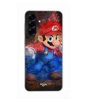 Dėklas - Maniacase - Samsung Galaxy A26 - Silikoninis - Lankstus - Super Mario Bros juoda
