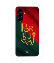 Case - Maniacase - Samsung Galaxy A56 - Silicone - Portugal Flag - Soft juoda
