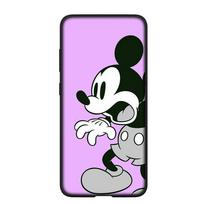 Telefono dėklas Samsung Galaxy S25 S24 S23 iPhone 16 15 Xiaomi Redmi Note 14 13 12 16E 11 Pro Max OPPO Moto Huawei Rožinis Peliukas Mikis Miela Minė Viršelis for Samsung Galaxy S22 lubų spalva