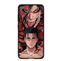 Phone Case for Samsung Galaxy S25 S24 S23 iPhone 16 15 Xiaomi Redmi Note 14 13 12 16E X 11 Pro Max OPPO Moto Huawei Cartoon Levi Attack On Titan Cover for Samsung Galaxy S20 aero