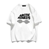 Arctic Monkeys Clothes Women T Shirt Male Manga Casual Y2k White T Shirt T Shirt Clothes Manga S black