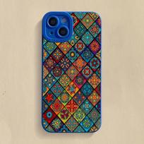 Vintage Totem Pattern Phone Case For iPhone 16 15 Pro Max 14 13 12 11 Pro 7 8 Plus 16E XR X XS Shockproof Silicone Soft Cover For iPhone 16E