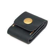 PU Leather Guitar Plectrum Skin Case 3pcs Guitar Pluck Folk Electro Acoustic Bass Plectrum Bag juoda