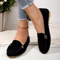 Women Shoes Slip On Loafers For Ballet Flats Women Moccasins Casual Sneakers  Mujer Flat Shoes For Women Casual Shoes 36