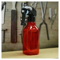 1Pcs 450ml Spray Bottles Sub-bottling Plastic Multicolor Refillable Bottle Empty Container Flip-top Dispensing Makeup Tool raudona