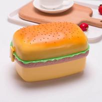 Kresniuko formos animacinis bento pietų dėžutė vaikams, nešiojama, tinkama naudoti mikrobangų krosnelėje, bento pietų dėžutė su stalo įrankiais, maisto ruošimo indas orange