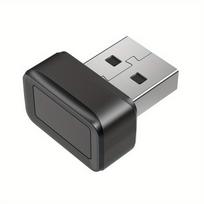 USB Pirštų atspaudų kortelių skaitytuvas FIDO U2F Biometrinis Mini Saugumo raktas Dongle Windows 1 gray