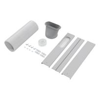 Air Conditioner Accessories Window Slide Kit Plate 5.9in Tube Connector Exhaust Hose Set