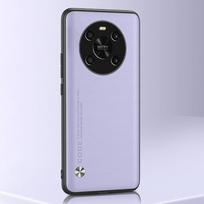 „Honor X8 X9 4G 5G X6 X7 Case“ Prabangus PU odinis telefono dėklas „Honor Magic 4 Lite 4 Pro“ silikoninis dangtelis, matinis, pilna apsauga For Honor X9 4G šviesiai violetinė spalva