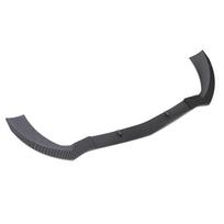 Front Bumper Lip Spoiler 3 Section Type Impact Resistant Upgrade Racing Look Bumper Lip Splitter