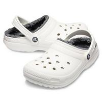 Crocs 203591 10m Classic Lined Clogs M8W10(265mm) gray