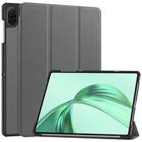 Compatible Leather Tri-Fold Case for Honor Tablet X8a 11-Inch (2024) 11-inch pilka spalva