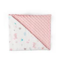 Breathable 4-Layer Baby Sleeping Blanket - Cartoon Comfort for Stroller & Summer 100*80 cm